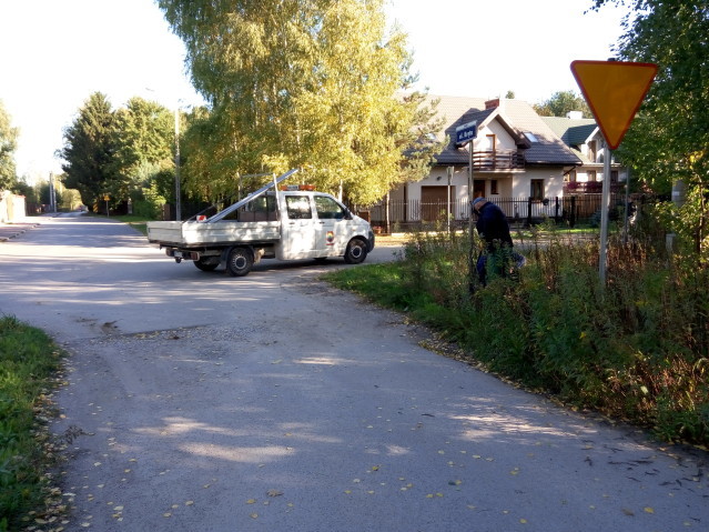 Prace porządkowe na terenie gm. Wiązowna