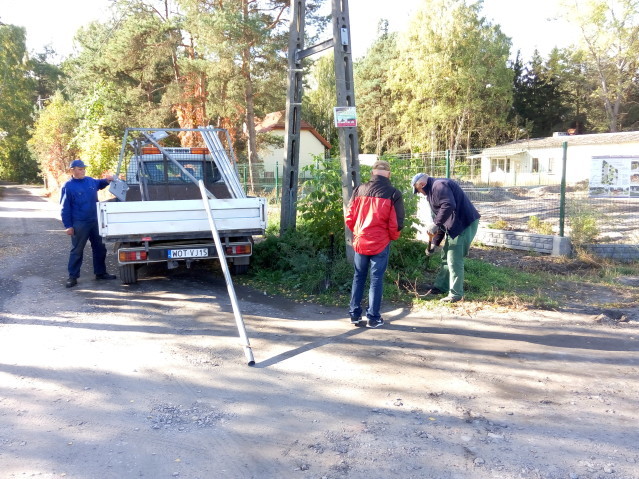 Prace porządkowe na terenie gm. Wiązowna
