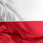 Biało-czerwona flaga polski