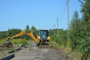 Budowa pętli w Michałówku