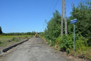 Budowa pętli w Michałówku