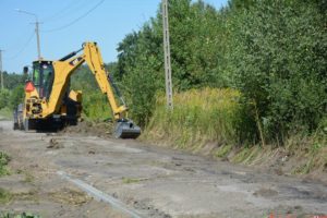 Budowa pętli w Michałówku