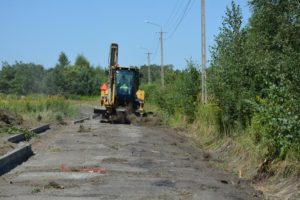 Budowa pętli w Michałówku